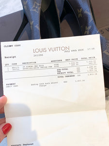 LOUIS VUITTON Patent Leather Monogram Fetish Pumps EU39