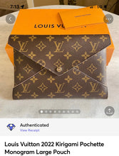 Load image into Gallery viewer, Louis Vuitton 2022 Kirigami Pochette Monogram Large Pouch
