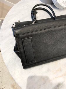 SAINT LAURENT Small Zipped Supple Sac de Jour Duffel Bag in Black