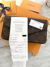 Load image into Gallery viewer, Louis Vuitton 2022 Felicie Pochette Monogram Crossbody Bag
